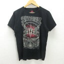 t■ベビーメタル/BABYMETAL WORLD TOUR 2016 TOUR FINAL AT TOKYO DOMETシャツ■黒【 M 】MENS/28【中古】