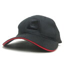 K■オノフ/ONOFF ロゴ刺繍入り ゴルフキャップ CAP 帽子【サイズフリー】黒/MENS■61【中古】