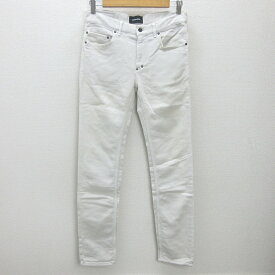 K■ダイエットブッチャー/DIET BUTCHER SLIM SKIN スキニーパンツ【1】灰色/MENS■67【中古】