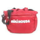 g■ミキハウス/MIKI HOUSE トートバッグ/ショルダーバッグ キャンバス地■赤/BAG/8【中古】■