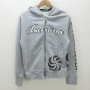 g■バナナセブン/BANANASEVEN フルジップパーカー/コットン【S】灰/men's/39【中古】■