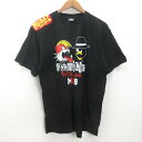 K■10-FEET×MOBSTYLES 20th コラボTシャツ バンドT【XL】黒/MENS■7【中古】