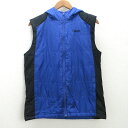 g■ホンマ/HONMA 中綿ベスト/ゴルフウェア【M】青/men's/26【中古】■