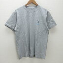 g■モンベル/montbell クワガタTシャツ/コットン 402139902【L】灰/men's/11【中古】■