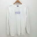 d■MY FIRST STORY ロゴプリント ロンT【M】白/MENS/51【中古】