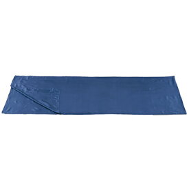 ISUKA(イスカ) シルクシーツ レクタ/ネイビーブルー 212121 スリーピングバッグカバー スリーピングバッグ シュラフカバー アウトドア　封筒型寝袋