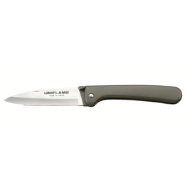 UNIFLAME(ユニフレーム) ギザ刃 キャンプナイフ 661840 フォールディングナイフ ナイフ マルチツール フィッシングナイフ