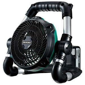 HIKOKI 工機ホールディングス(日立工機) コードレスファン(本体のみ) ACアダプタ付 18-14.4V 蓄電池・充電器別売り UF 18DSDL(NN)