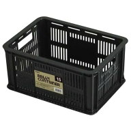 JEJアステージ (ASTAGE) ラリーコンテナ 14.8L ブラック [収納 メッシュ ボックス ケース 工具入れ 道具…