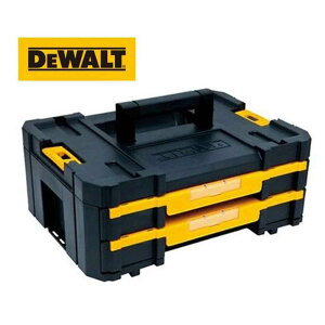 DEWALT �f�E�H���g TSTAK �e�B�[�X�^�b�N 2�i�`�F�X�g [�H� ��� ���[�P�[�X �c�[���{�b�N�X �����o��] DWST17804