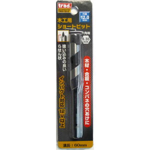TRAD �؍H�p�V���[�g�r�b�g 12mm TWS-12.0