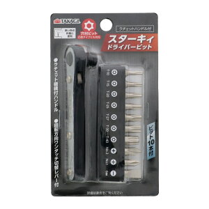 ���V TAKAGI �X�^�[�L�B�h���C�o�[�r�b�g 10�{�g ���`�F�b�g�n���h���t[��ƍH�� ���V �^�J�M]