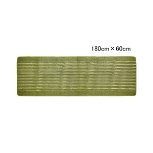 �I�J �D����(�䂤�Ƃ�����) �􂢂₷���L�b�`���}�b�g 180cm×60cm [�L�b�`�� �䏊 ���ׂ�~�� �����] �O���[��