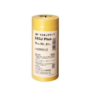 3M }XLOe[v 243J Plus(ԗhp) 15mm×18m 8P