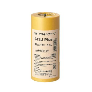 3M }XLOe[v 243J Plus(ԗhp) 30mm×18m 4P