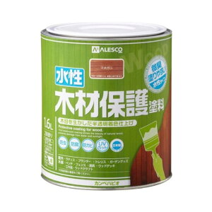 カンペパピオ 水性木材保護塗料 マホガニー 1.6L