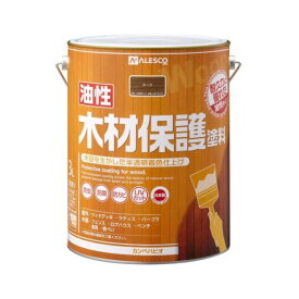 カンペパピオ 油性木材保護塗料 チーク 3L