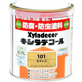 大阪ガスケミカル キシラデコール（#101カラレス・無色、下塗り用） 【0.7L（700ml）】