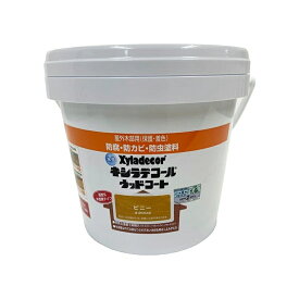 カンペハピオ 水性 キシラデコール ウッドコートS ピニー [木材 塗料 防虫 防腐 屋外 ウッドデッキ ベンチ ログハウス 羽目板 板塀] 1.6L