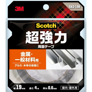 3M X[G XRb` ͗ʃe[v pEʍޗp 19mm×4m [e[v ڒ   O] SKD-19R