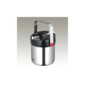 THERMOS T[X ^fMACXy[(1300ml/1.3L) [2d\ X ӂt] [JIN-1300SBK/XeXubN]