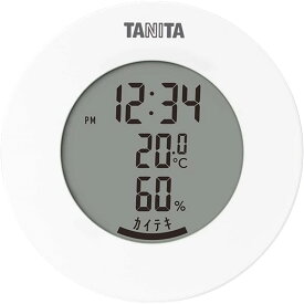 【6/4 20:00～6/11 01:59 エントリーでポイント10倍】タニタ デジタル温湿度計 ホワイト TT-585