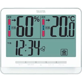 タニタ デジタル温湿度計[熱中症 インフルエンザ 対策] TT-538 ホワイト