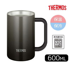THERMOS T[X yۉEۗz^fMWbL 600ml [OX Rbv }O I ݕ r[ ̓ H@Ή] JDK-601C (BK)ubN