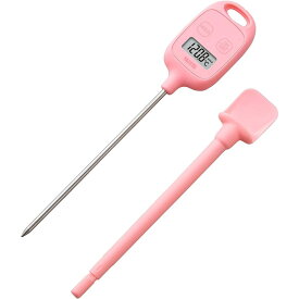 タニタ デジタル温度計 ピンク [キッチン用品 料理 加熱調理 パン 発酵温度] TT-583