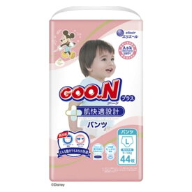 大王製紙 グーンプラス 肌快適設計 パンツ Lサイズ(体重9～14kg、おなかまわり40～53cm) [おむつ パンツタイプ 男女共用] 44枚