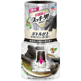 アース製薬 お部屋のスッキーリ! Sukki-ri! 備長炭と白檀の上質な香り 消臭芳香剤 [リビング 居間 寝室 玄関] 400mL