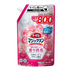 花王 トイレマジックリン消臭・洗浄スプレー 香り消臭 エレガントローズの香り [トイレ洗剤 除菌] 800ml(つめかえ用)