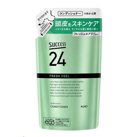 花王 サクセス24 フレッシュフィールコンディショナー [ヘアケア 頭皮 メンズ 男性用 リンス] 320ml(つめかえ用)