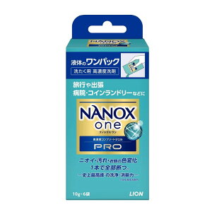 LION(CI) NANOX one(imbNX) PRO(v) pbN [ ߗ t̃^Cv L R  gx s] 10g×6