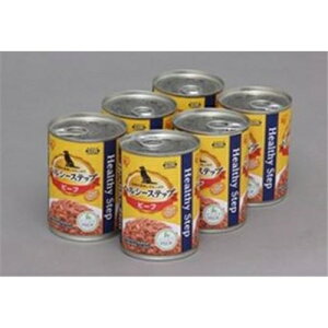 アイリスオーヤマ ヘルシーステップ プラスワン ビーフ(4967576195584×6缶パック) P-HLC-B×6 【お一人様8点限り】