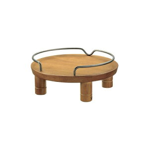 リッチェル 木製テーブル シングル ブラウン