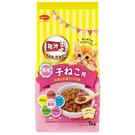 日本ペットフード ミオ ドライミックス 子ねこ用 お肉とお魚ミックス味 [キャットフード] 1kg