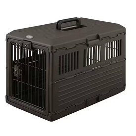 アイリスオーヤマ 折りたたみペットキャリー ブラウン [ペット 猫 犬 ペットハウス 移動 旅行 抗菌] FC-670 [お客様組立品]