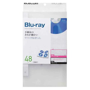 �G���R�� Blu-ray/DVD/CD�p�f�B�X�N�t�@�C�� 48�����[ [�L�^���f�B�A ���[ �ۊ� �����^��] CCD-FB48CR