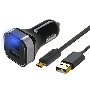 �A�[�N�X USB2�|�[�g2.4A+microUSB ���o�[�V�u���P�[�u�� X-172