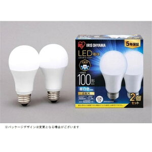 �A�C���X�I�[���} LED�d�� E26 �L�z�� 100�` �����F 1600lm 2�Z�b�g LDA12N-G-10T62P
