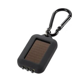 オーム電機(OHM) LEDキーライト ソーラー [ミニライト キーホルダー 懐中電灯 防災 レジャー 散歩] MS-03K