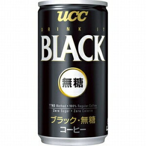 UCC BLACK 無糖 185g×30 【K4】