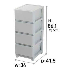 JEJ AXe[W fRj[V[H4i 34×s41.5×86.1cm [[Ƌ `FXg ^X ߗ] CgO[ [qlgi]