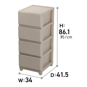 JEJ AXe[W fRj[V[H4i 34×s41.5×86.1cm [[Ƌ `FXg ^X ߗ] O[W [qlgi]