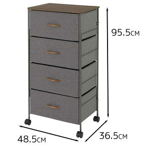 hEVV `FXg4i 48.5×s36.5×95.5cm [z y LX^[t] NFB48-4GY [qlgi] yZz