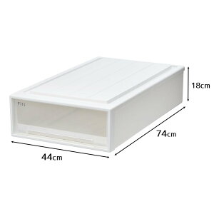 �V�n �t�B�b�c�P�[�X(Fits) 74�T�C�Y 74-44S [�ߑ��P�[�X �����o�� �N���[�[�b�g �ߗ� ���� ���[ �V���v�� ������ ���{��] �z���C�g�N���A