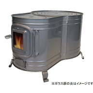 【ガラス窓付き仕様】HONMAホンマ製作所 時計1型 薪ストーブ アウドドア おしゃれ キャンプ [ヤマキシPB]…