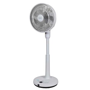 TEKNOS �e�N�m�X 23cm �t�������R�� 3D ��U�� DC ���r���O��@ [��[ ���r���O�� �㉺���E��U�� DC���[�^�[ �ȃG�l ��������] KI-U2300DC �z���C�g