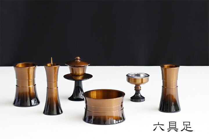 楽天市場】高級 仏具セットゴールド×ブラック 3.0寸 【桃太郎 マッチ付 